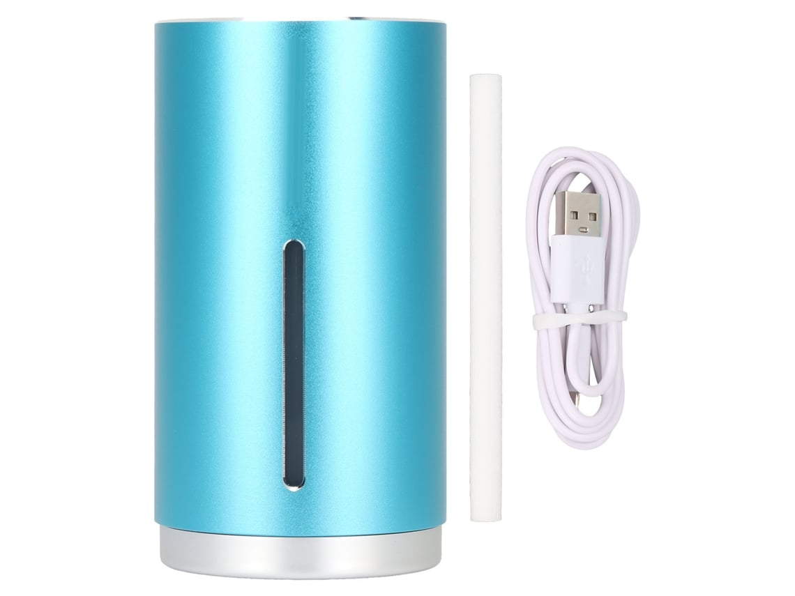 Dispenser de Álcool e Sabão Líquido Sem Contato, Automático, Azul