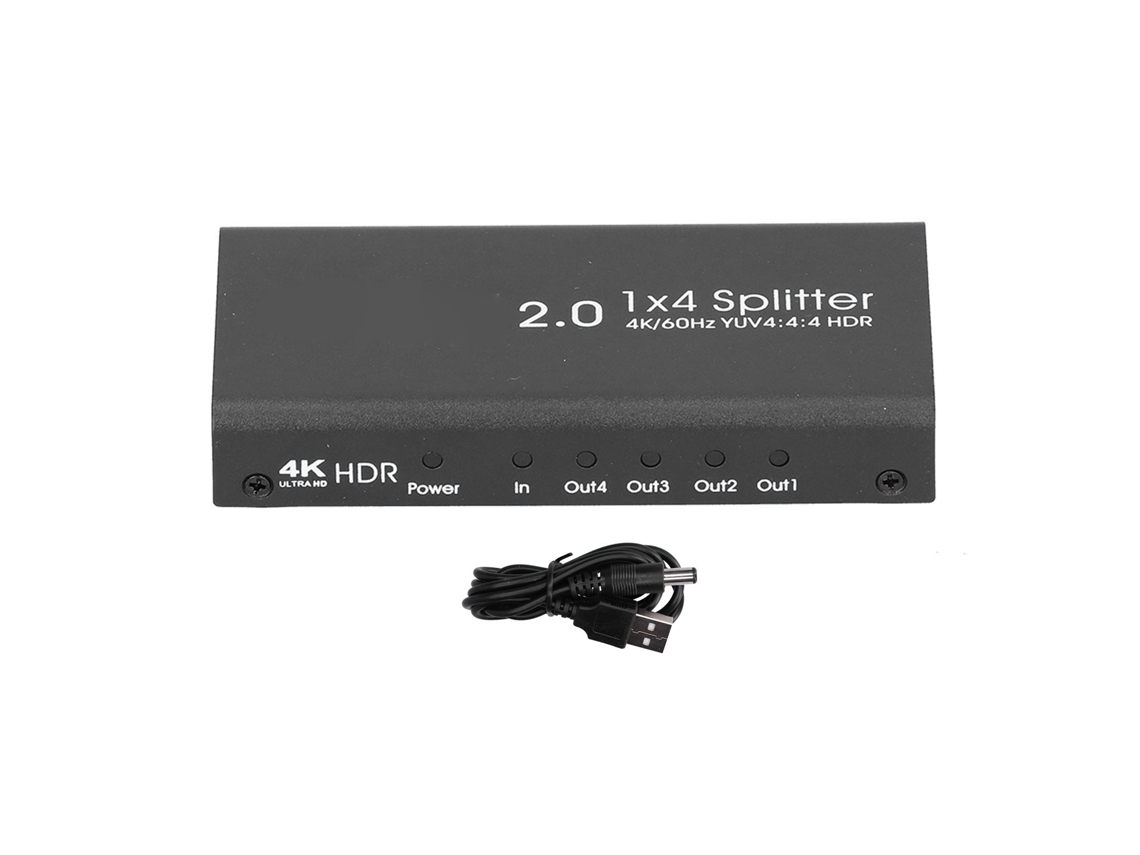 Divisor Hdmi LAXISCREED 1x4 4k60hz Yuv4:4:4
