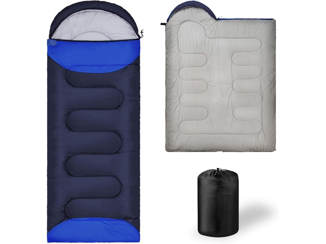 Saco De Dormir Para Adultos 3-4 Estações Leve 1.3kg Impermeável Versátil Para Camping Outdoor