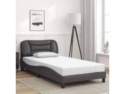 Estrutura de Cama Vidaxl Veludo Verde escuro 120x200 cm Hanko