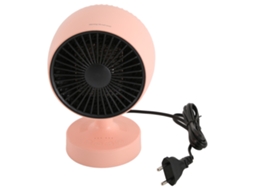 Aetheria aquecedor de Mesa Portátil Mini com Frio e Calor Ângulo Ajustável 500w Plugue Eu Rosa