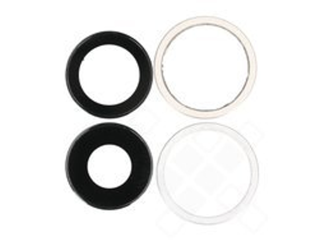 Lente para Telefone Moldura para Apple Branco