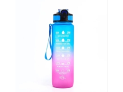 Garrafa de Água Esportiva Reutilizável de 946 Ml com Cronômetro e Ventosa MDUG (modelo D)