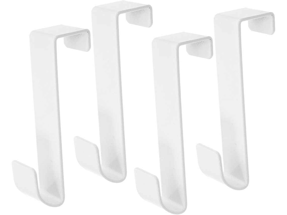 Toyvian Conjunto De 4-ganchos Parede Resistentes Para Toalhas E Roupas No Chuveiro, Em Ferro, Para Uso Na Porta