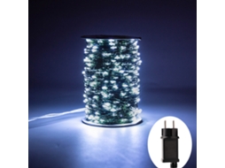 Cordão de Luzes Led Verdes, Mini Luzes Led À Prova D'água MDUG (20m200 Leds Brancos)