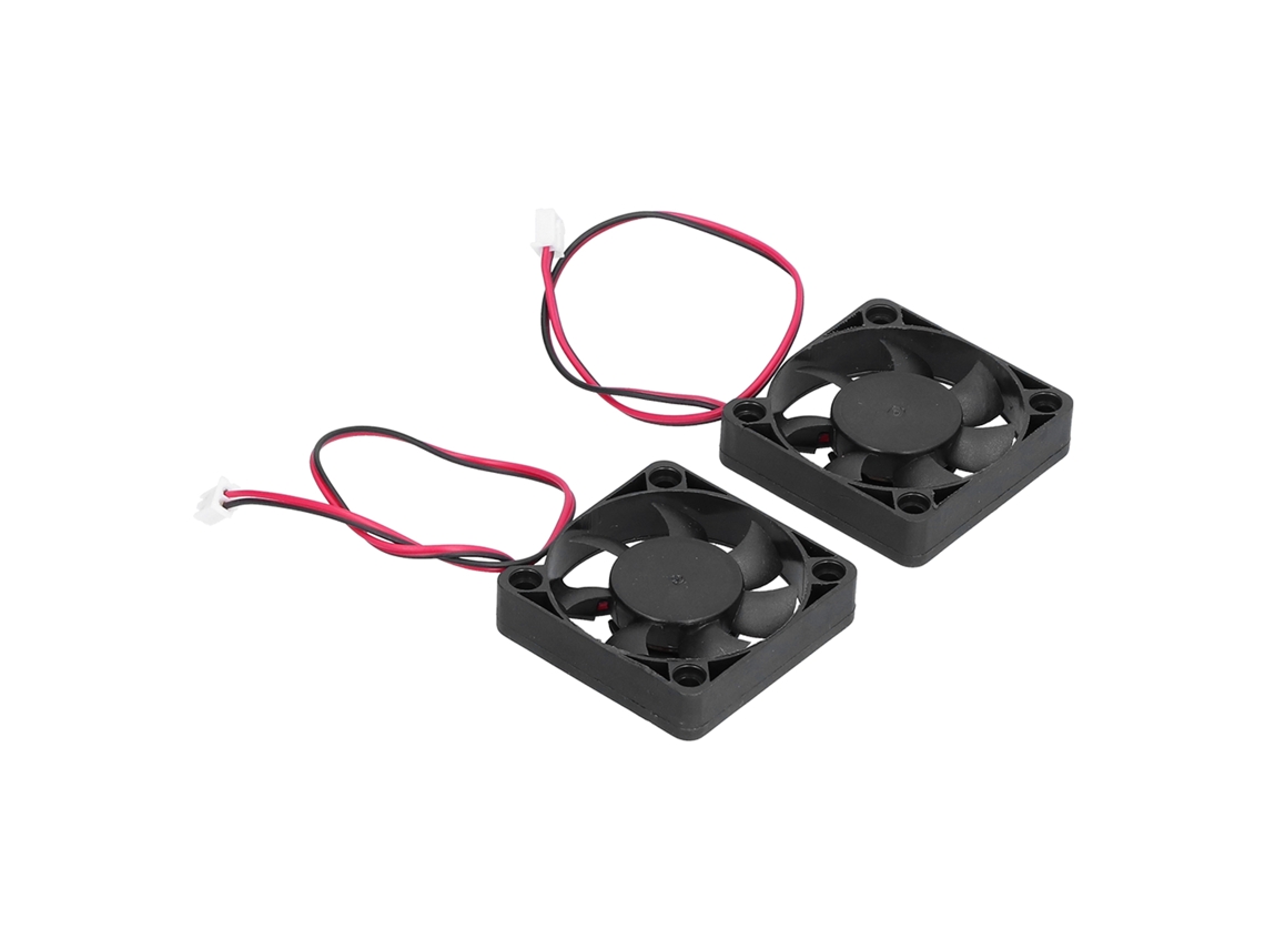 Mini ventilador de resfriamento de computador com retentores de óleo DC 12V 0,1A 50x50x10mm