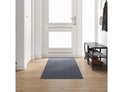 Vidaxl Runner De Carpete Cinzeto 80 X 300 Cm Tecido