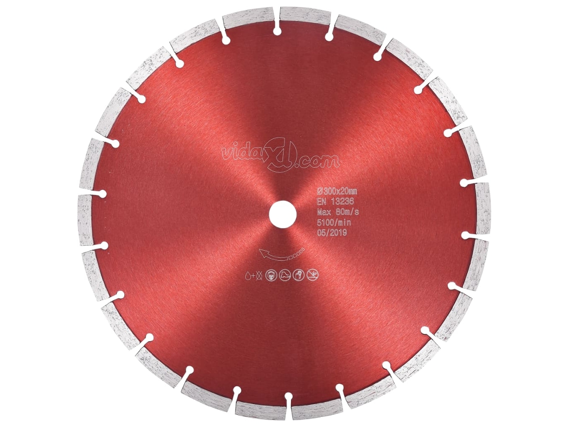 Disco De Diamante Vidaxl (300mm)