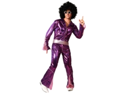 Fantasia Homem Disco Roxo