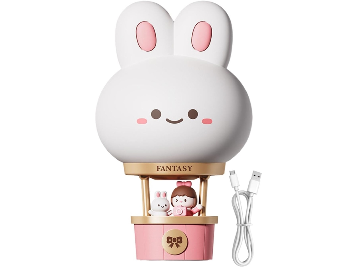 Luminária De Mesa Infantil Para A Hora Dormir.