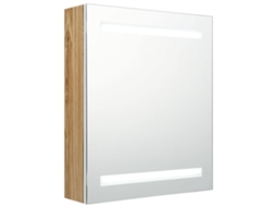 Conjunto 1 Armário De Casa De Banho Vidaxl Branco Mdf (50 X 14 X 60 Cm)
