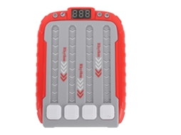 Máquina De Jogo De Ritmo Portátil 6 Níveis Brinquedo Educativo Para Crianças Red Edition 003