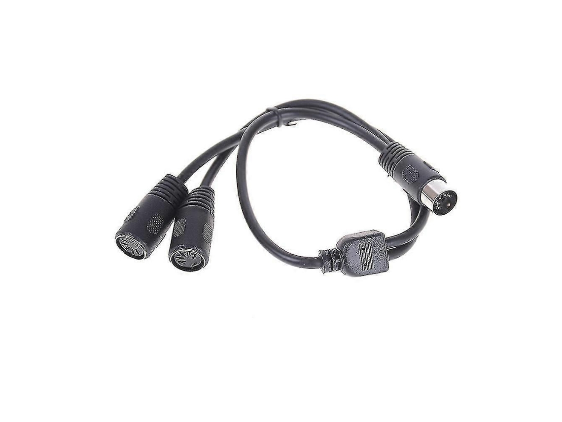 Divisor Lurelia Cabo Midi Din de 5 pinos e 50 cm, Adaptador Y para PC e computador