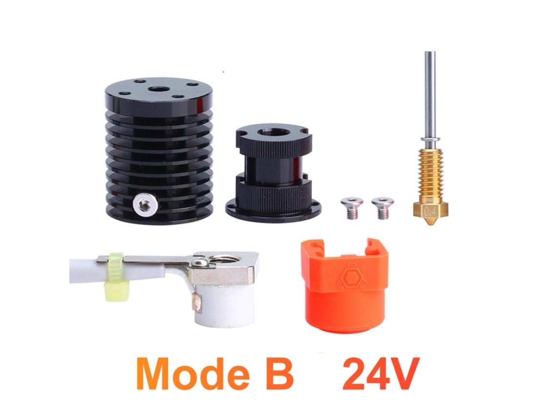 Kit Hotend Trianglelab Td6s Para Impressora 3d Voro, Extruder Direct Drive, Bico Tun, Compatível Com Pla Abs Petg Pa Cf 24v