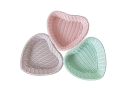 Cestas Em Forma De Coração Encantadoras, Imitação De Tecelagem De Ratão, Ideal Para Decorações Do Dia Dos Namorados E Muito Mais