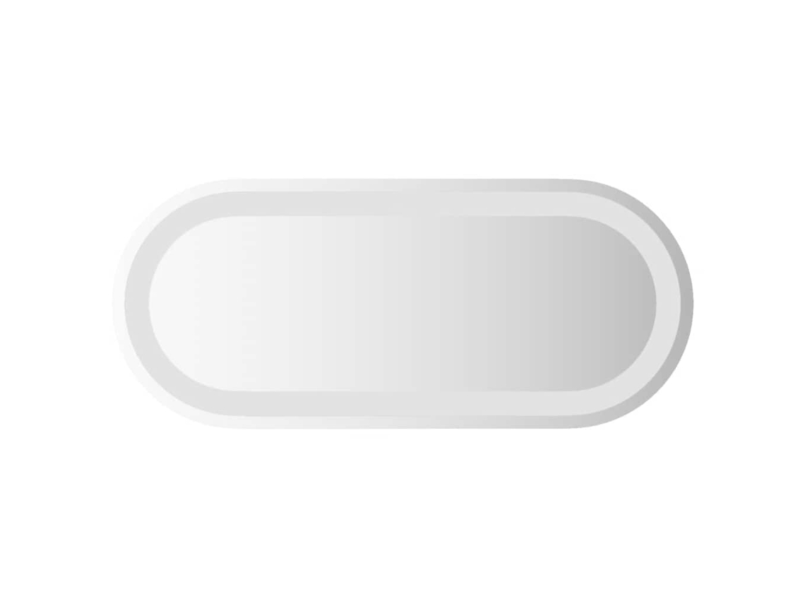 Led Bathroom Mirror, Led Bathroom Mirrors Vidaxl Transparente Vidro (60 X 25 Cm)