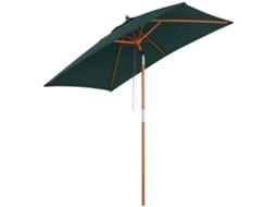 Guarda sol, 3 Níveis, Retangular, Uv, Pátio. 200x150x235cm Verde