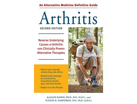 Livro Alternative Medicine Guide to Arthritis de Ellen Kamhi e Eugene R Zampieron (Inglês)