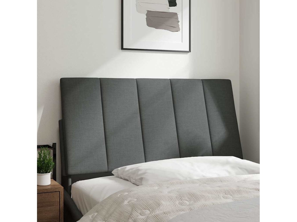 Headboard Cushion, Headboard Cushions Vidaxl Cinzeto Tecido (100 Cm)