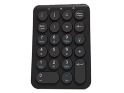 Teclado Numérico Sem Fio Bluetooth com 22 Teclas para Contabilidade Financeira, Teclado Numérico Externo para Laptop. TAISHENGDA