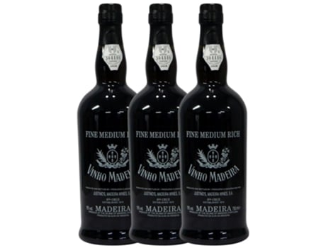 Generoso JUSTINO'S MADEIRA Justino's Madeira Fine Medium Rich Madeira 0.75 L (3 unidades)