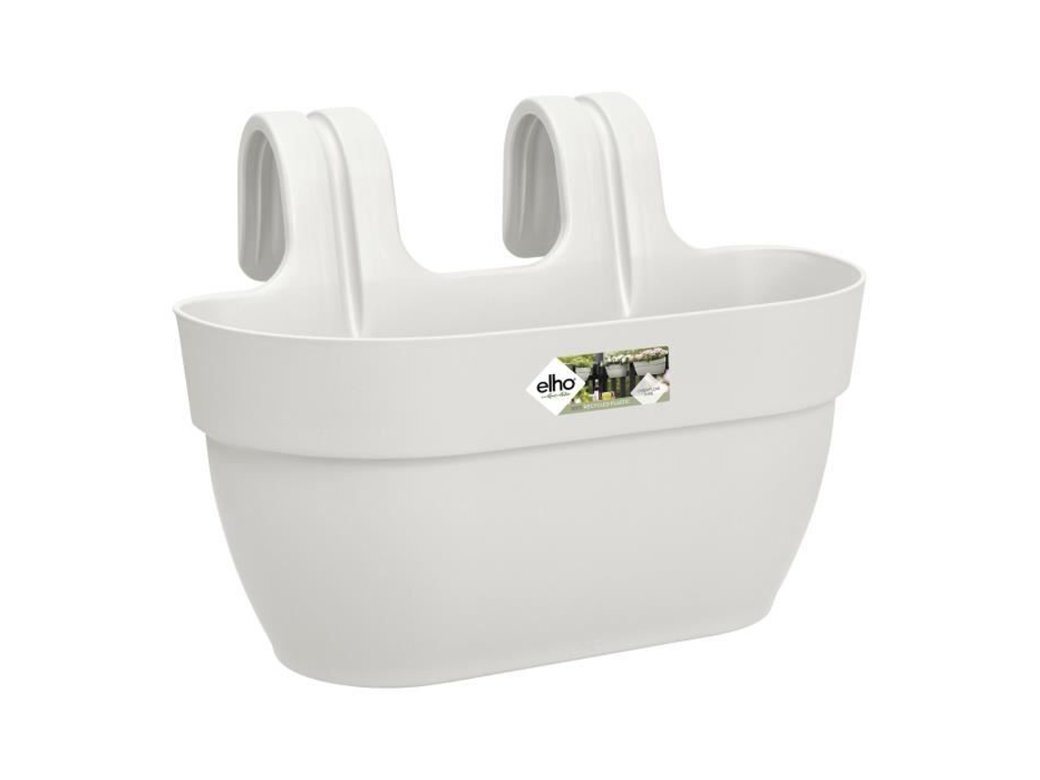 ELHO - Vaso - Vibia Campana Easy Hanger Médio - Branco Silk - Varanda exterior - L 24,1 x L 36 x A 26,5 cm