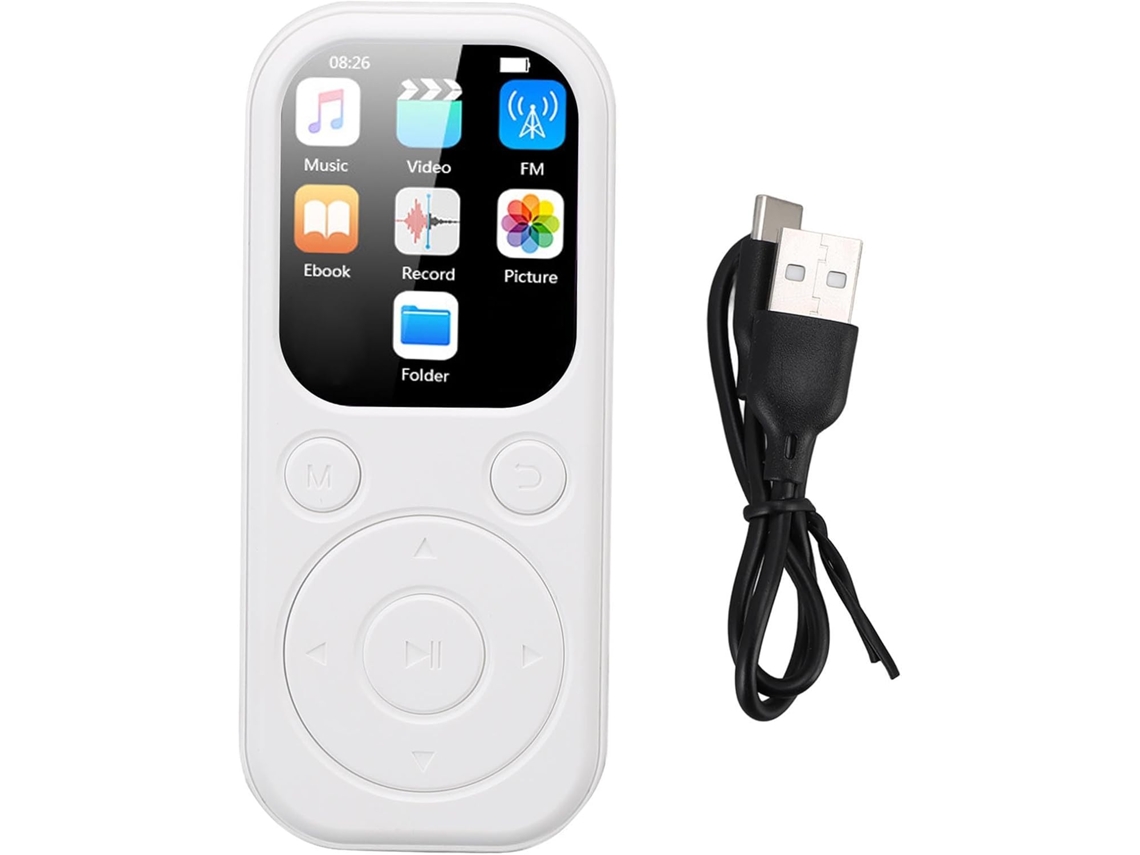 Reprodutor De Mp3 Com Bluetooth 5.4, Alto-falante Hifi E Gravador