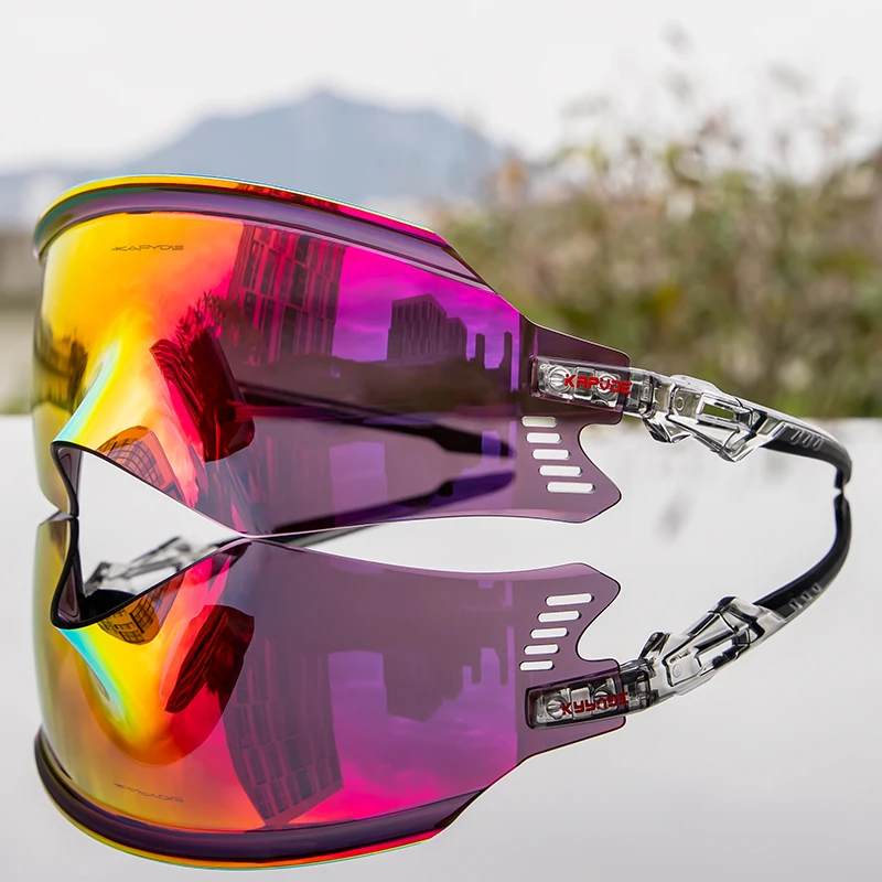 (estilo 8) Óculos De Ciclismo Unissex, Proteção Uv400