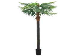 Vidaxl Palmeira Phoenix Artificial Com Vaso 215 Cm Verde