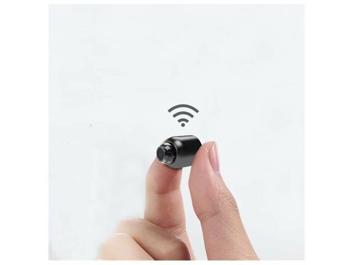 Câmera Escondida Sem Fio, Mini Câmera Wifi 1920x1080p Com Ângulo Amplo De 140°, Câmera Para Babá Eletrônica.