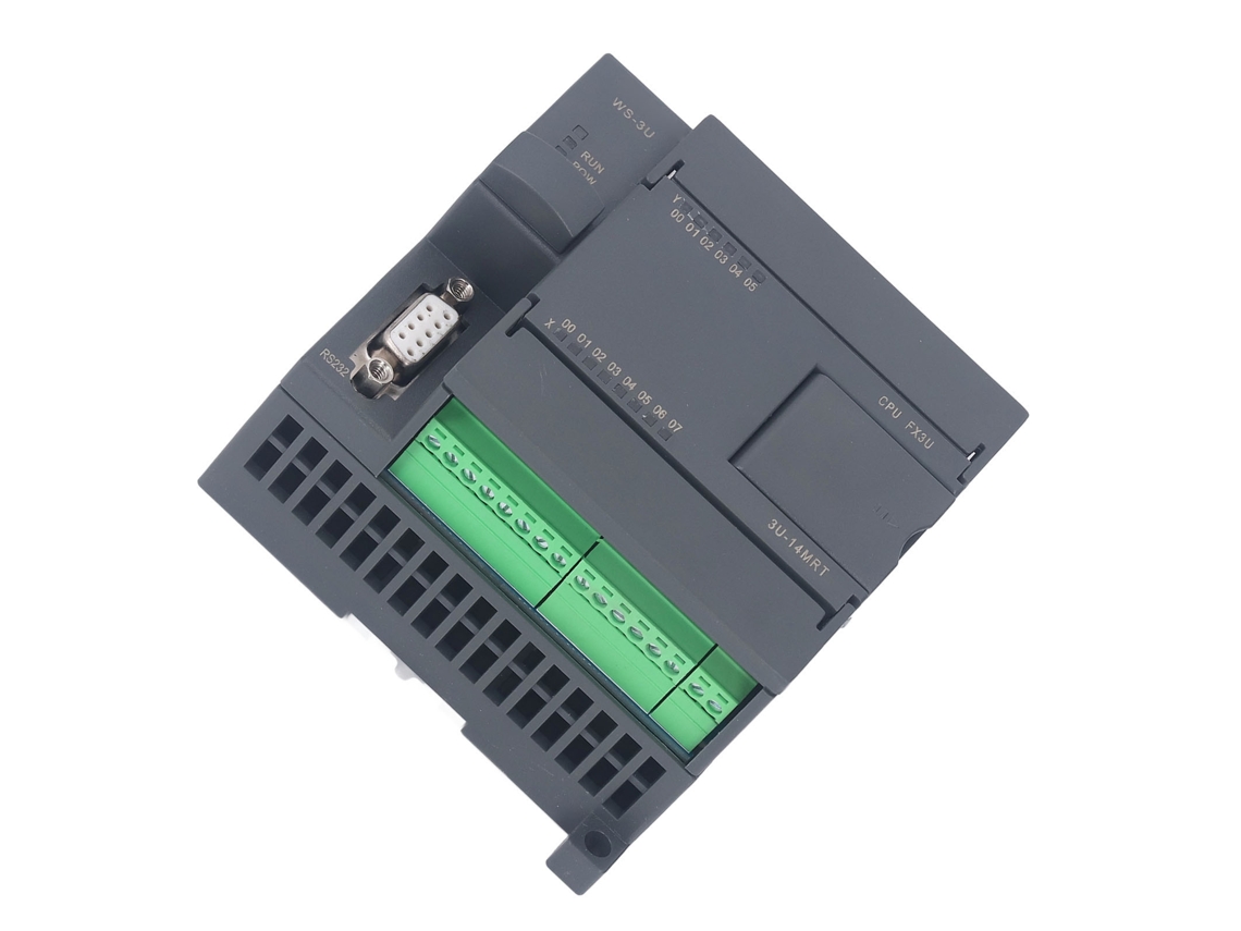 Placa de Controle Plc Programável Dc24v 8e 6s Rs485