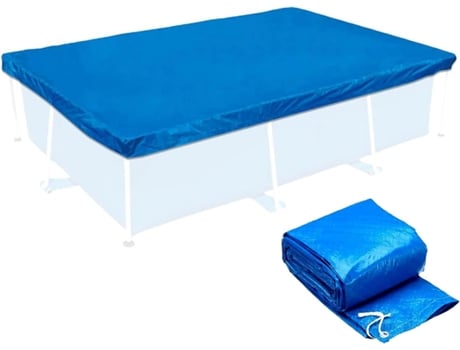 Cobertura Retangular Para Piscinas Quadradas, Mantém A Piscina Limpa E Com Instalação Rápida Slowmoose (4 X 2,11 M)
