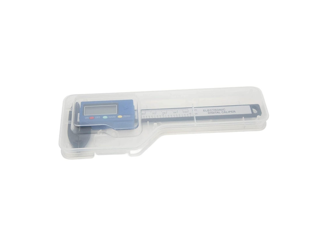 Paquímetro Digital Com Alcance De 0 A 100 Mm E Amplo Visor Lcd