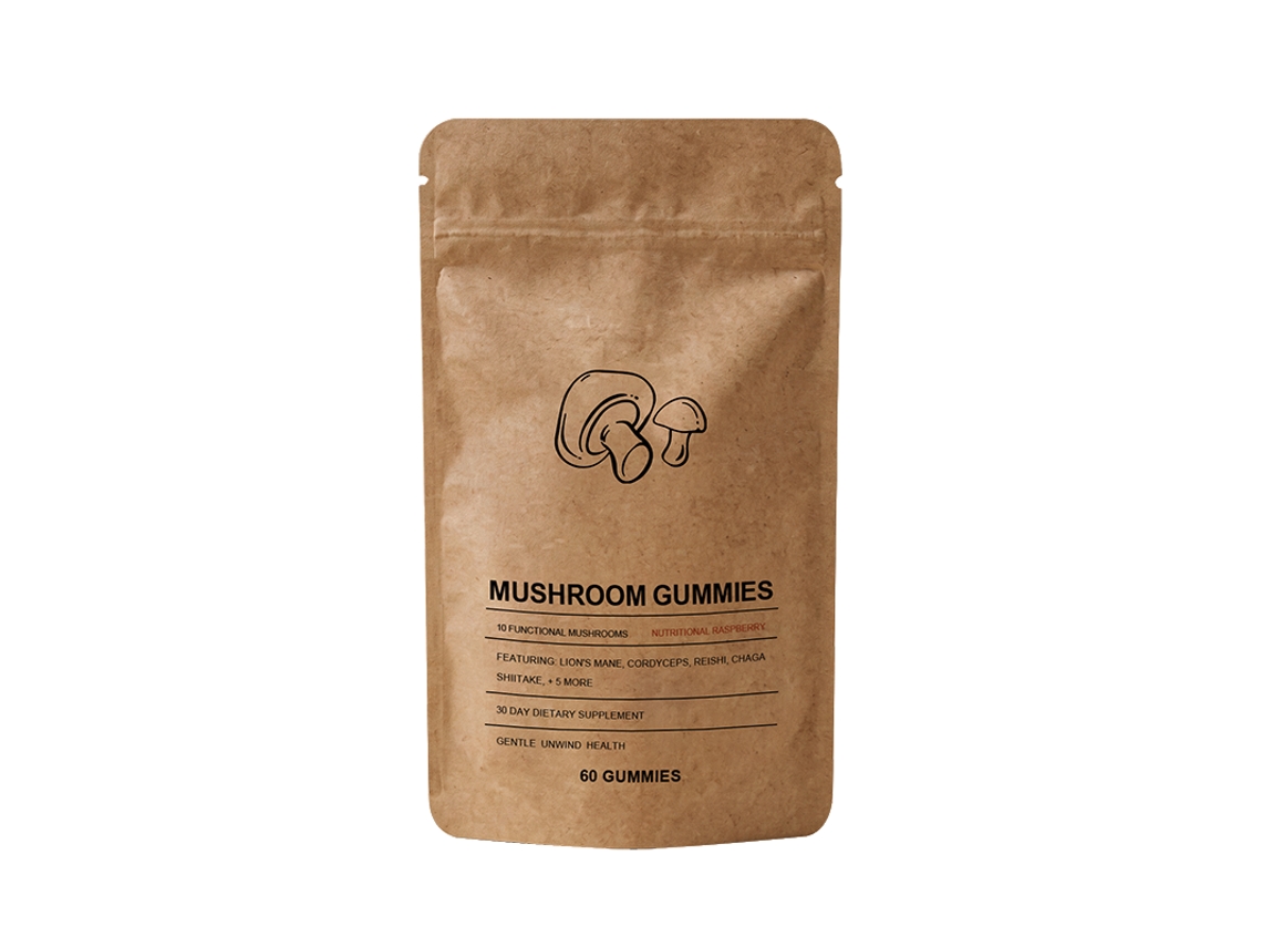 Gomas de Cogumelo para Saúde Intestinal