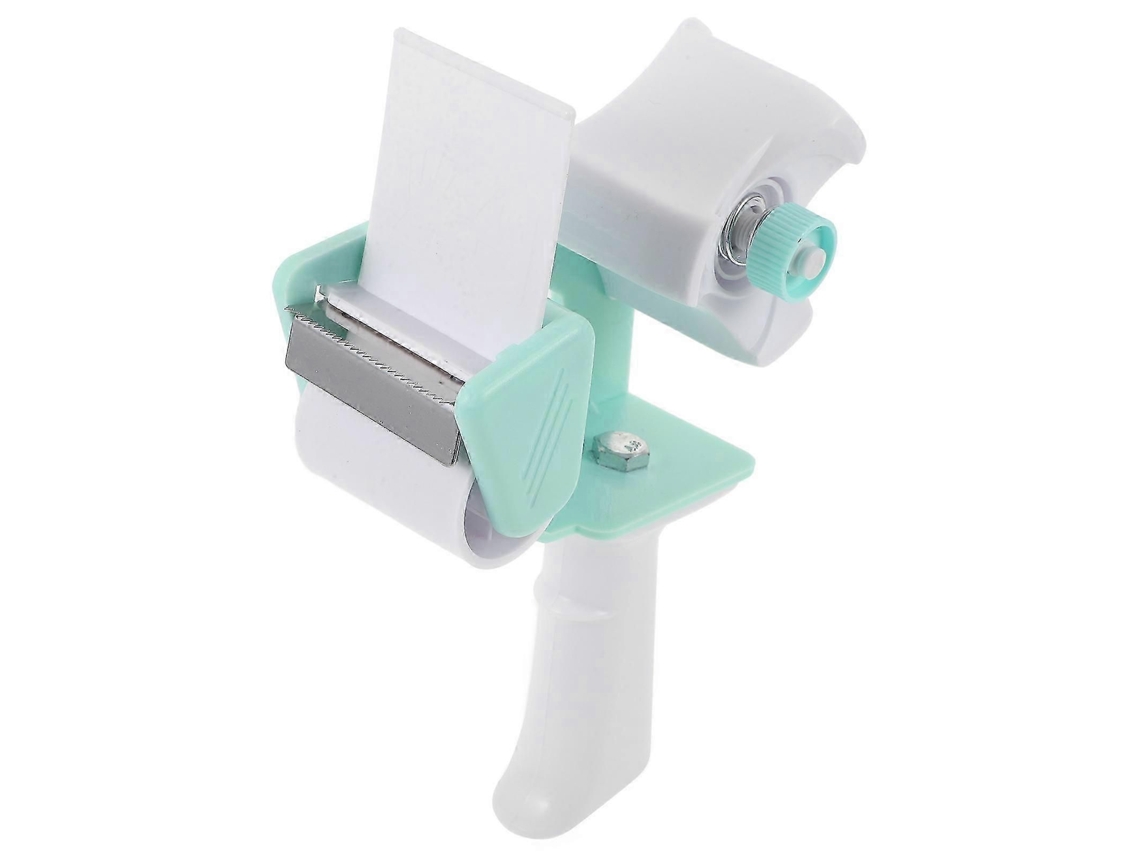 Dispensador de Fita Adesiva Manual com Cortador para Uso Profissional, Azul celeste, Design Compacto, Embalagem Eficiente, 1 Conjunto. GOKOCO