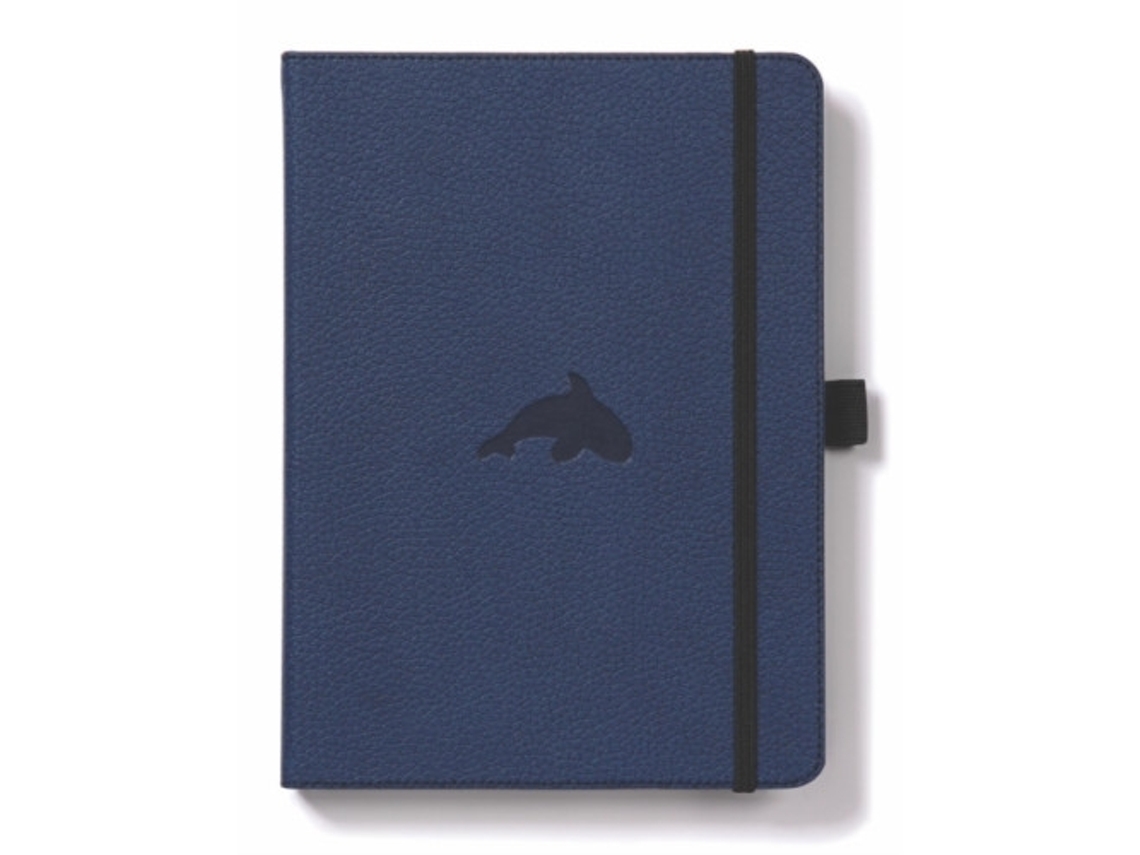 Caderno Dingbats A5 Wildlife Blue Whale Pautado Brilvibera