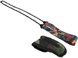 Serra Manual Com Corda Trançada Para Camping E Trilhas, Com Estojo Resistente.