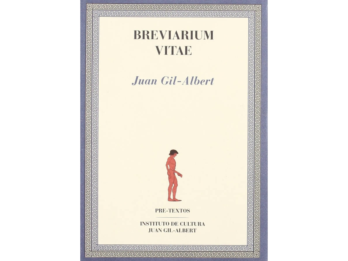 Livro Ábreviarum Vitae de Juan Gil-Albert (Espanhol)