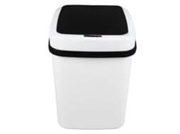 Caixote do Lixo Inteligente de Grande Capacidade com Luz Led, Interruptor Automático Sensor e Botão Pressão para Resíduos Domésticos, Mult STELASPLEN
