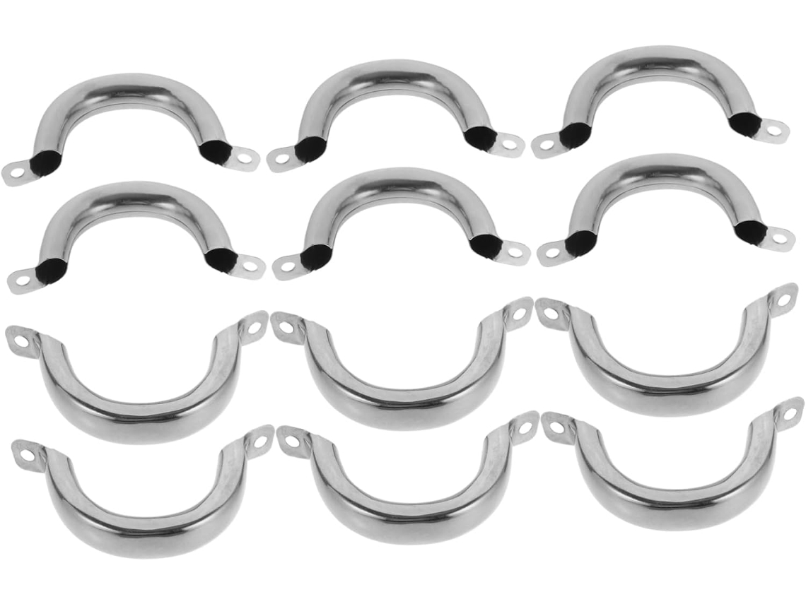 Conjunto De 12 Peças De Cabos De Aço Inoxidável Para Panelas, Frigideiras E Chaleiras. Gokoco