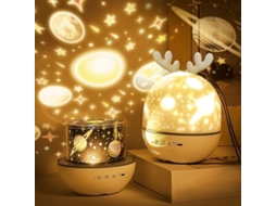 Nova Line projetor de Luz Noturna com Música e Controle Remoto, Projetor de Estrelas