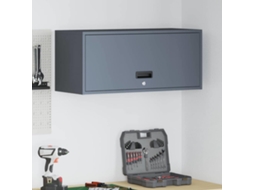 Vidaxl Armário De Parede Para Garage Antracite 80 X 33 X 35 Cm