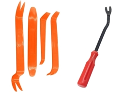 Kit De Ferramentas Portátil Para Remoção Painéis Carro, Grampo Reparo Rádio E
