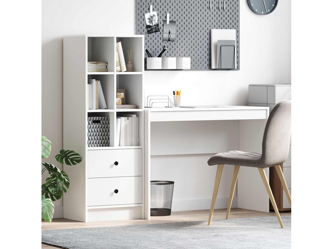 Vidaxl Mesa Branco 145,5 X 40 X 127 Cm 2 Unid.