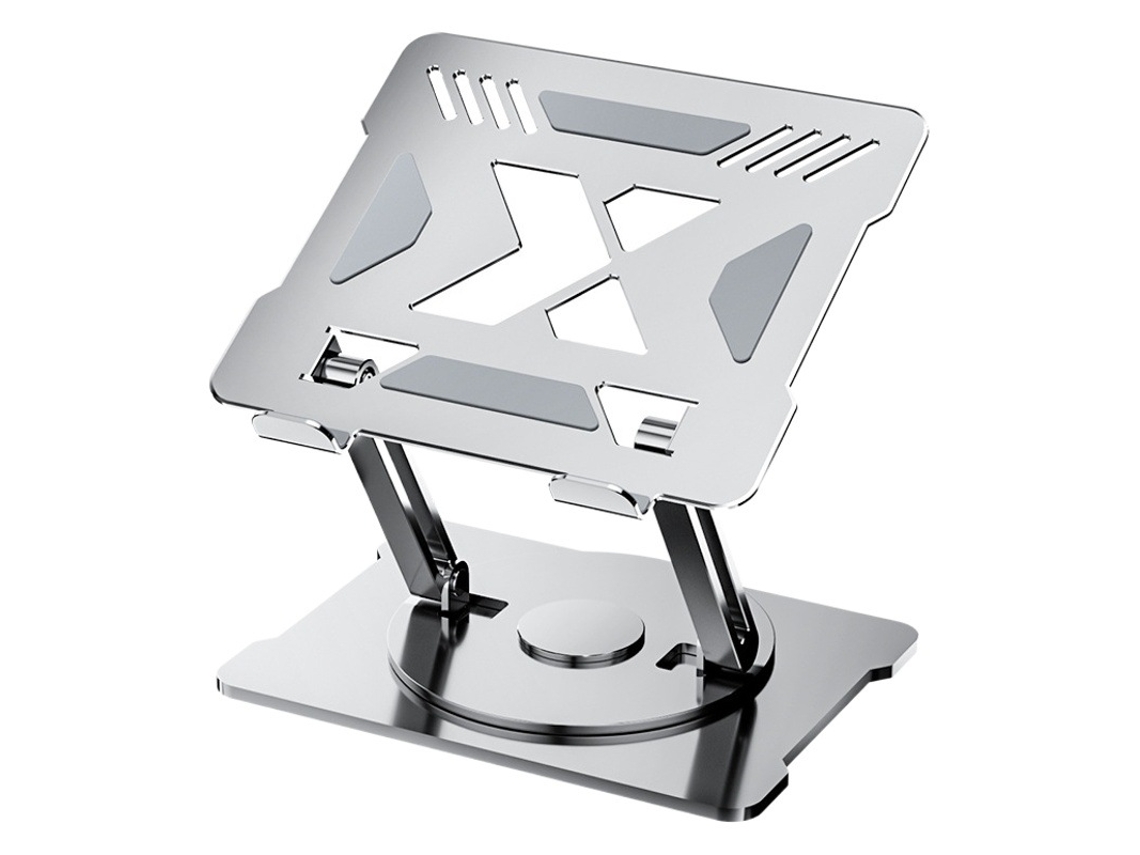 Suporte para Notebook de Mesa Vertical com Ajuste de Altura e Rotação Compatível com Apple e Huawei CHABERLU