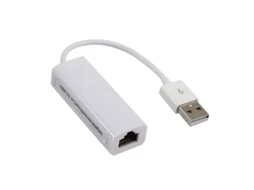 Adaptador Ethernet Usb Com Fios / Conversor Rj45 — Branco