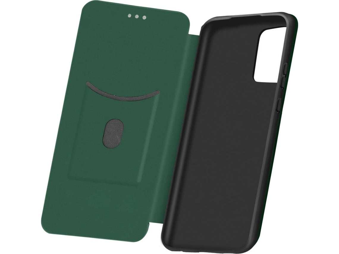 Capa Samsung Galaxy A52 Ushion Carteira Carbono Verde