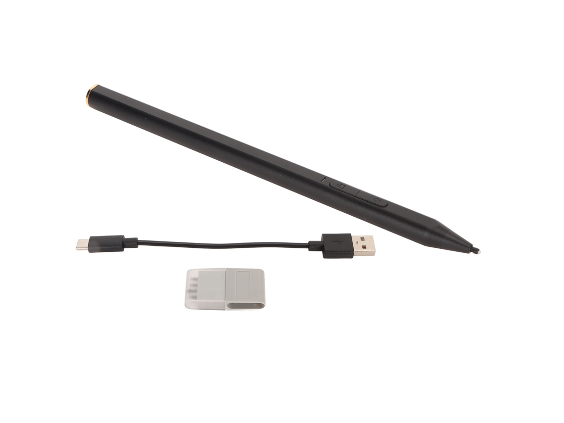 Aetheria caneta Estilo Smart Pro 3 4096 Pressão Bt Teclas Atalho Compatível Pro 4 5 6 7 X 8 Book 1 2 3 Preto