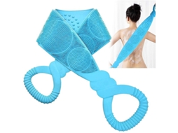 2026 escobilla de Espalda de Silicona para Ducha 90cm Larga Bristles Suaves Exfoliante Limpiador Profundo Mejora Circulación Sangre Baño
