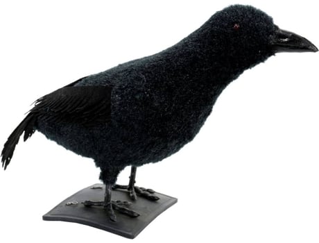 Decoração de Halloween LOLAHOME Corvo Preto (29x12x24 cm - Foam)